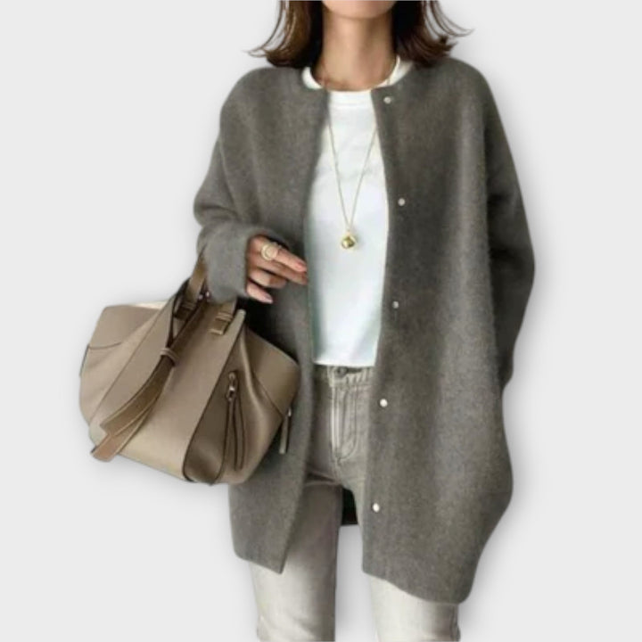 Marini | Raffinato cardigan in maglia da donna