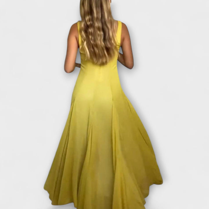 Marini | Abito con scollatura quadrata elegante