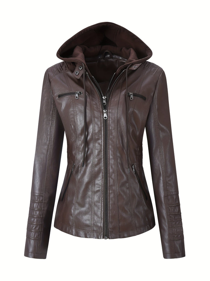 Marini | Giacca in PU pelle da donna