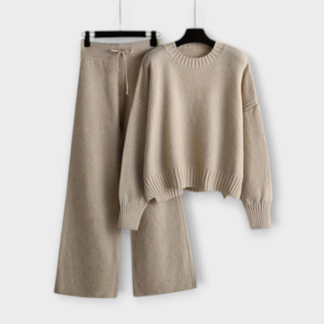 Marini | Set di maglieria casual elegante
