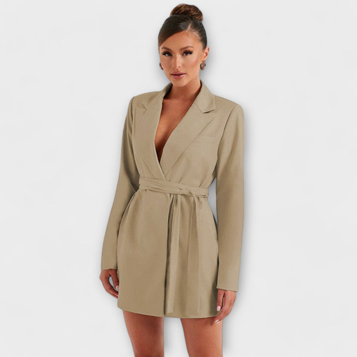 Marini | Abito blazer con scollatura a V