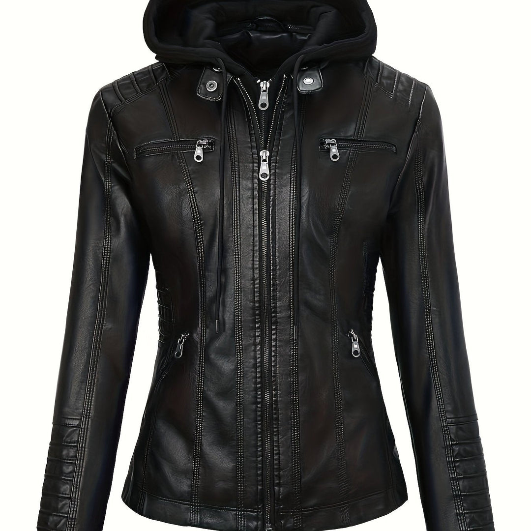 Marini | Giacca in PU pelle da donna