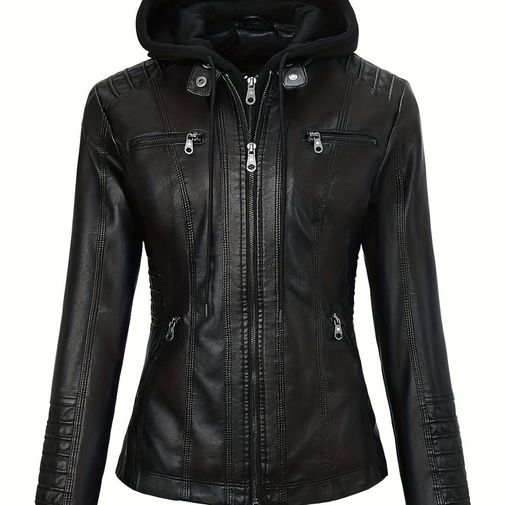 Marini | Giacca in PU pelle da donna