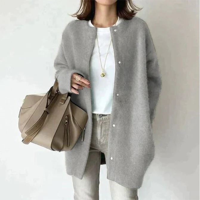 Marini | Raffinato cardigan in maglia da donna