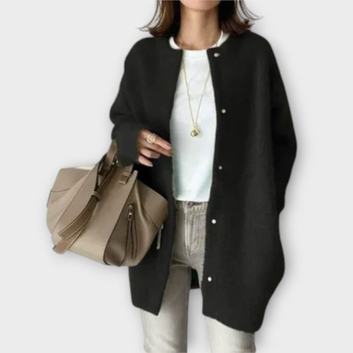 Marini | Raffinato cardigan in maglia da donna