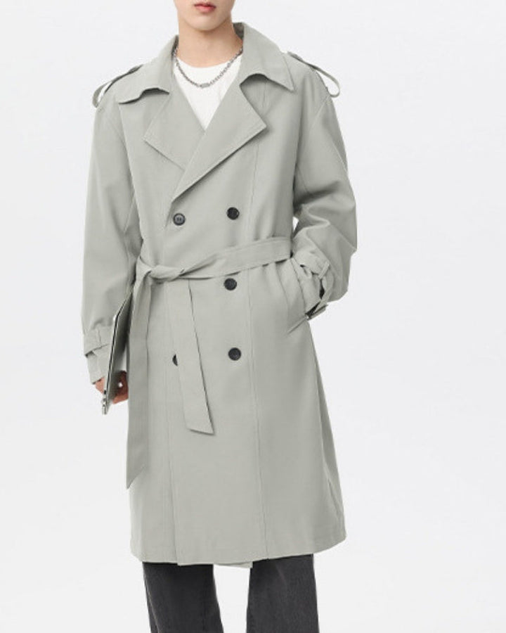 Marini | Trench coat classico doppiopetto