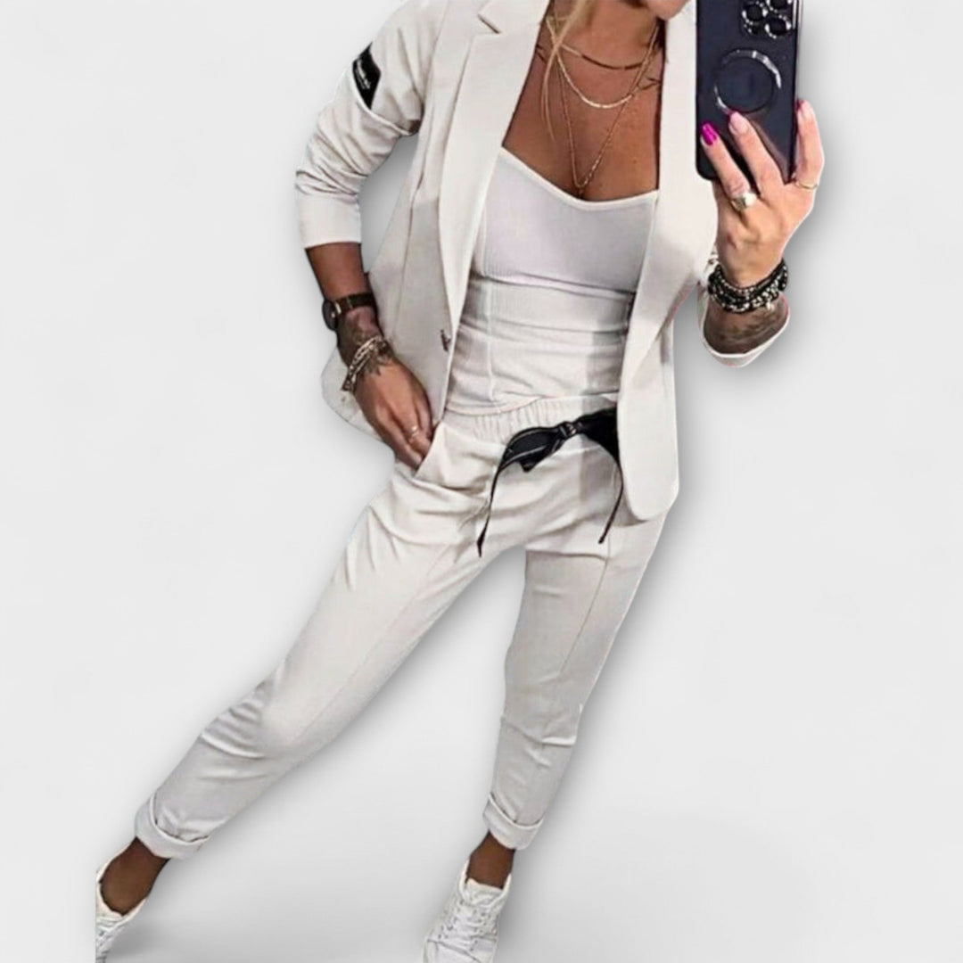 Marini | Set elegante di top e pantaloni