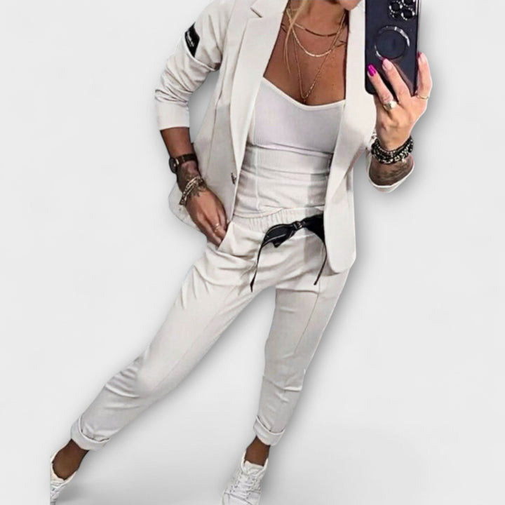 Marini | Set elegante di top e pantaloni
