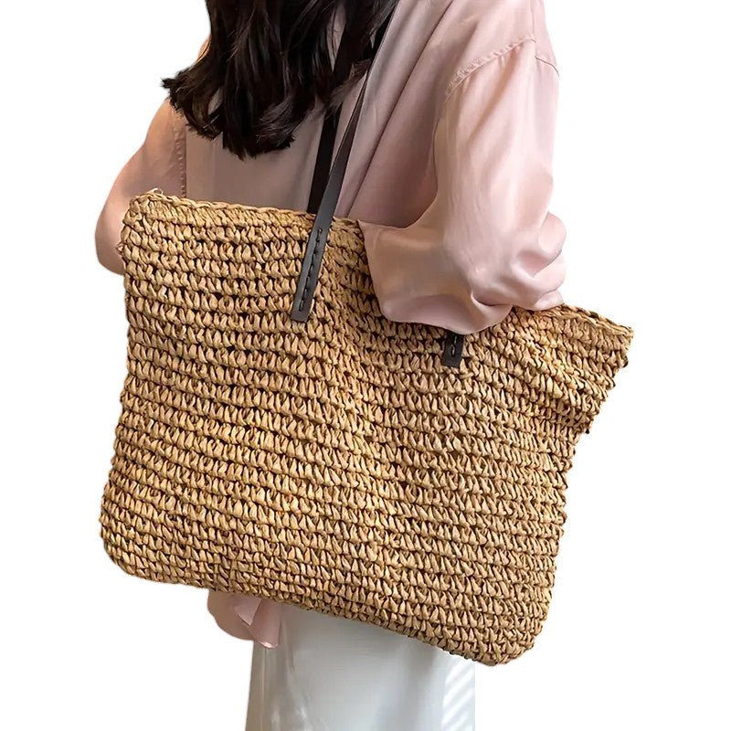 Lora - Woven Tote Bag