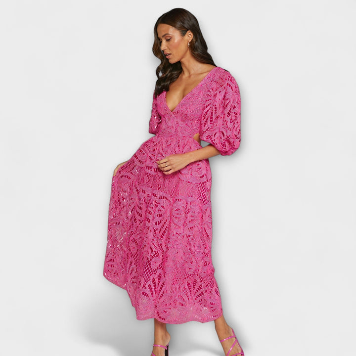 Marini | Abito elegante con dettagli raffinati