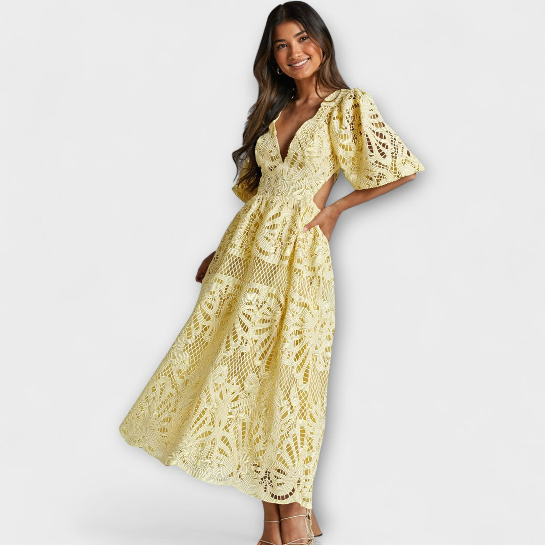 Marini | Abito elegante con dettagli raffinati