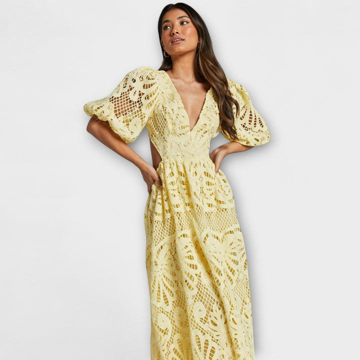 Marini | Abito elegante con dettagli raffinati