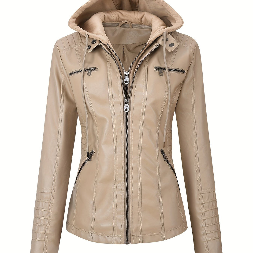 Marini | Giacca in PU pelle da donna