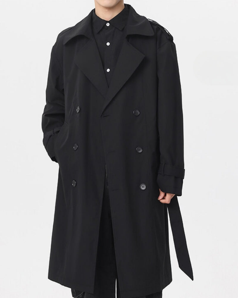 Marini | Trench coat classico doppiopetto
