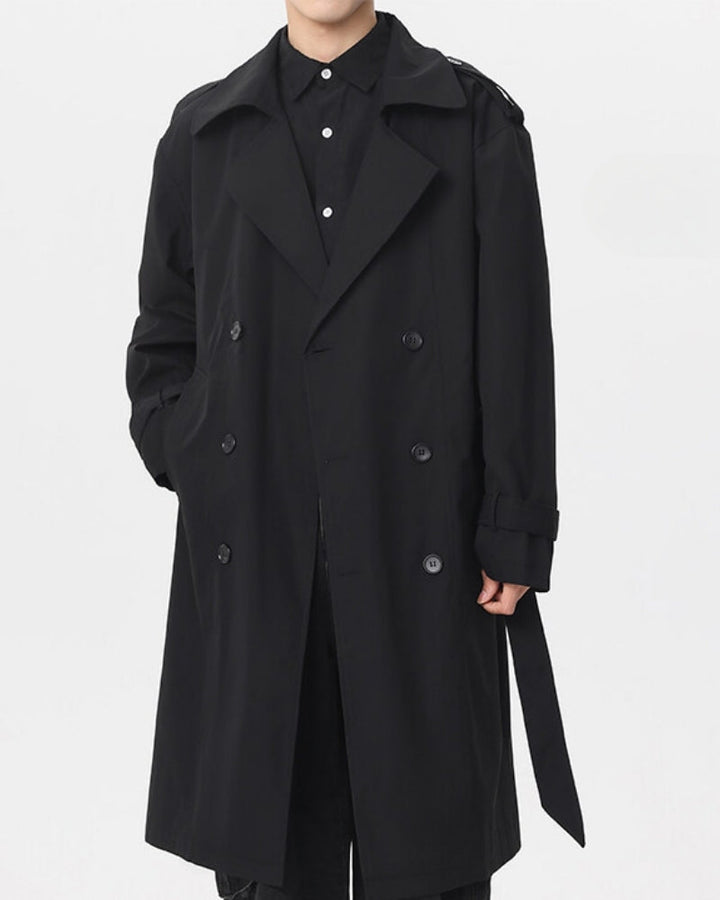 Marini | Trench coat classico doppiopetto