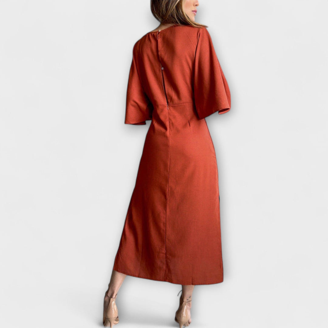 Marini | Abito casual con scollatura a V