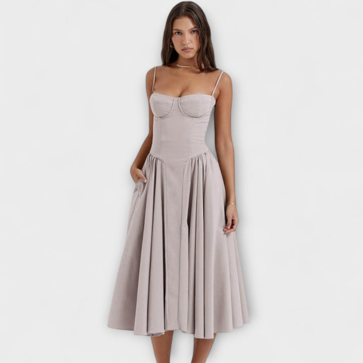 Marini | Raffinato abito corsetto da donna