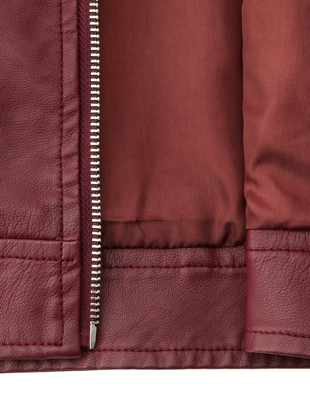 Marini | Giacca moto elegante in pelle