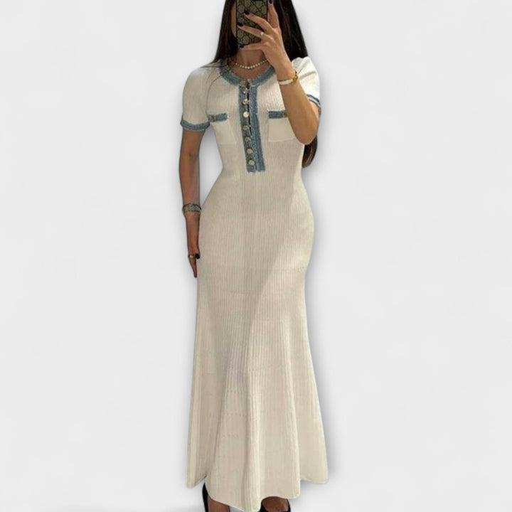 Marini | Raffinato abito maxi da donna