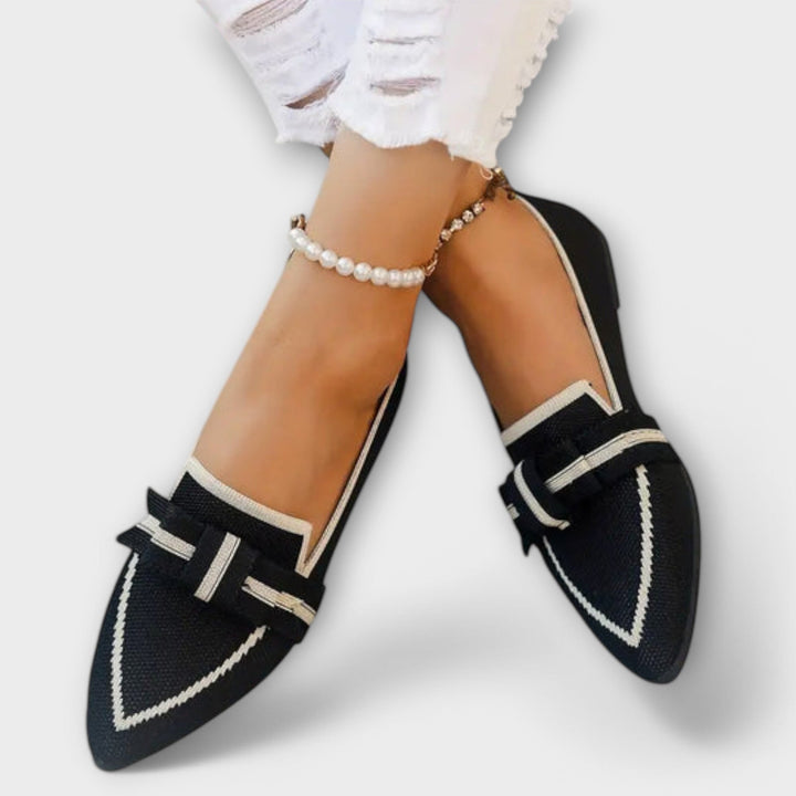 Marini | Scarpe flat con design annodato