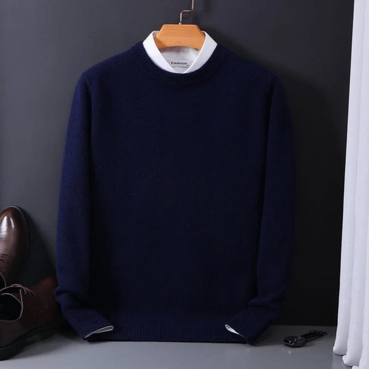 Thierry | Wool Round Neck Jumper