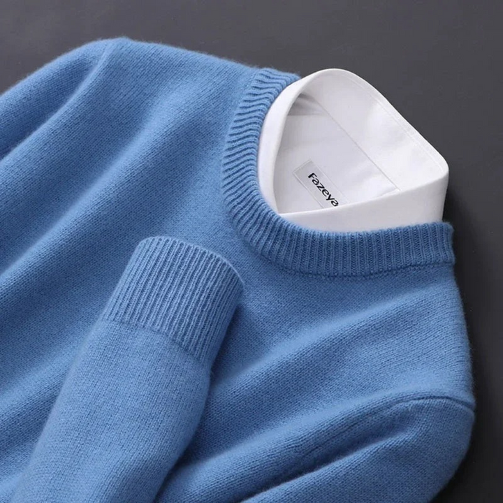 Thierry | Wool Round Neck Jumper