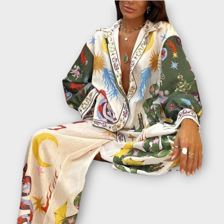 Marini | Raffinato completo due pezzi da donna