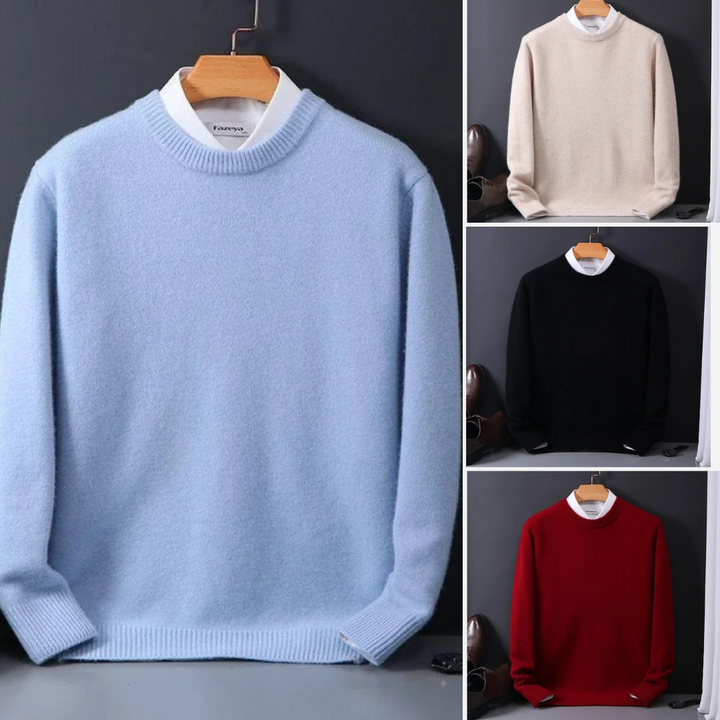Thierry | Wool Round Neck Jumper