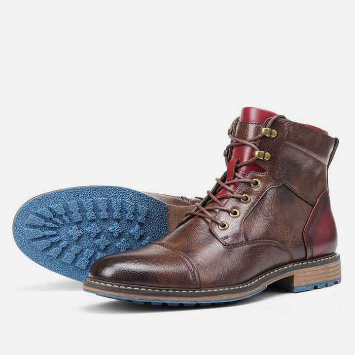 Connor | Stivali Oxford in pelle premium