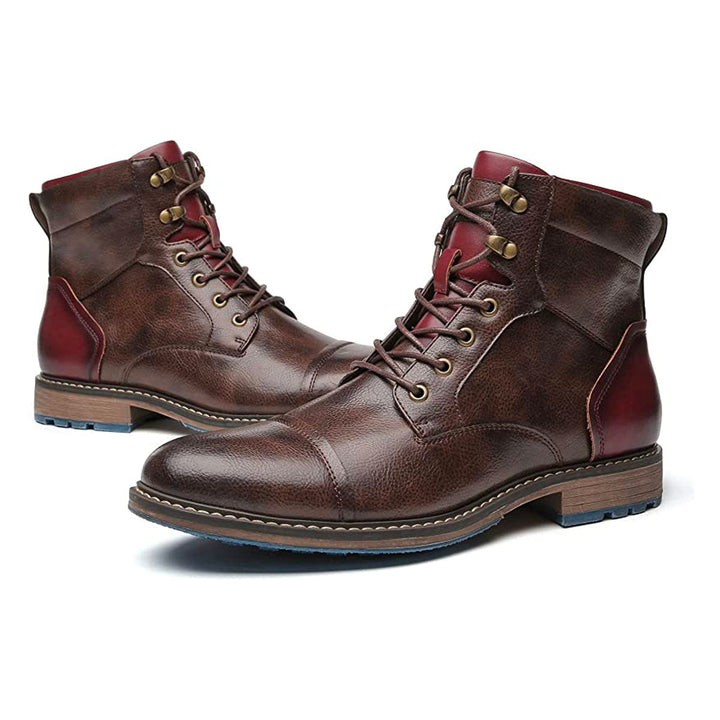 Ethan | Artisan Oxford Leather Boots