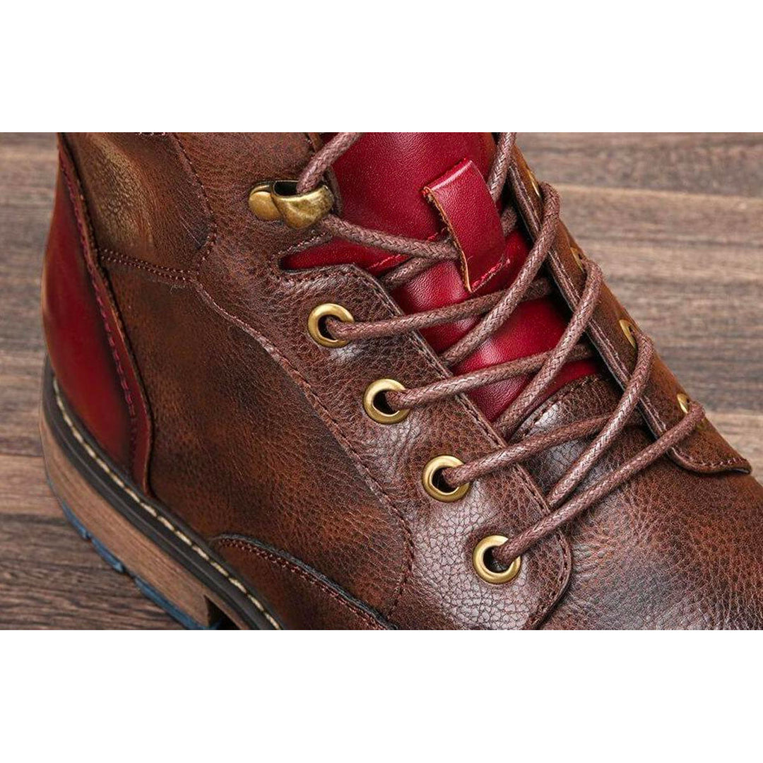 Ethan | Artisan Oxford Leather Boots