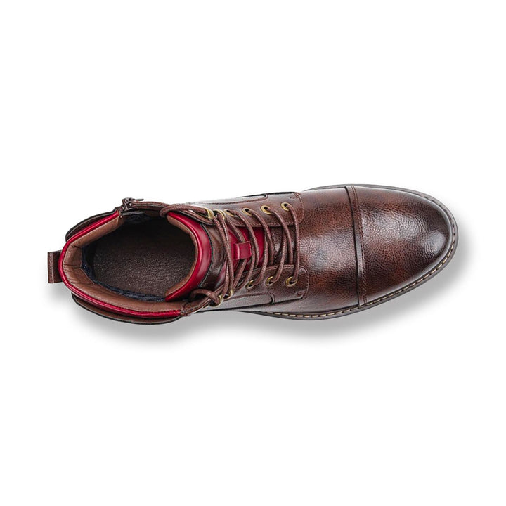 Ethan | Artisan Oxford Leather Boots