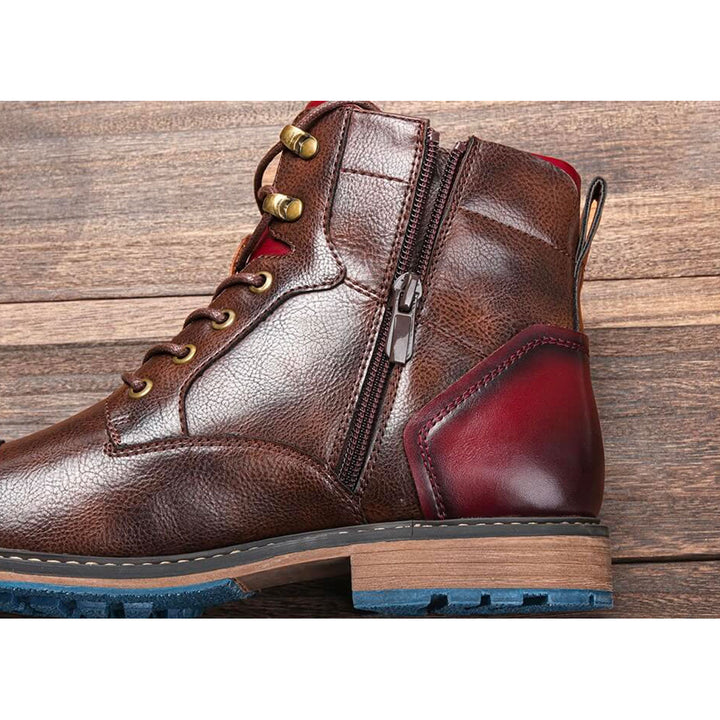 Ethan | Artisan Oxford Leather Boots