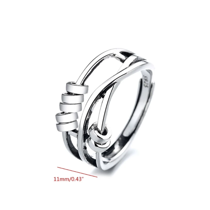 Marini | Raffinato anello antistress unisex