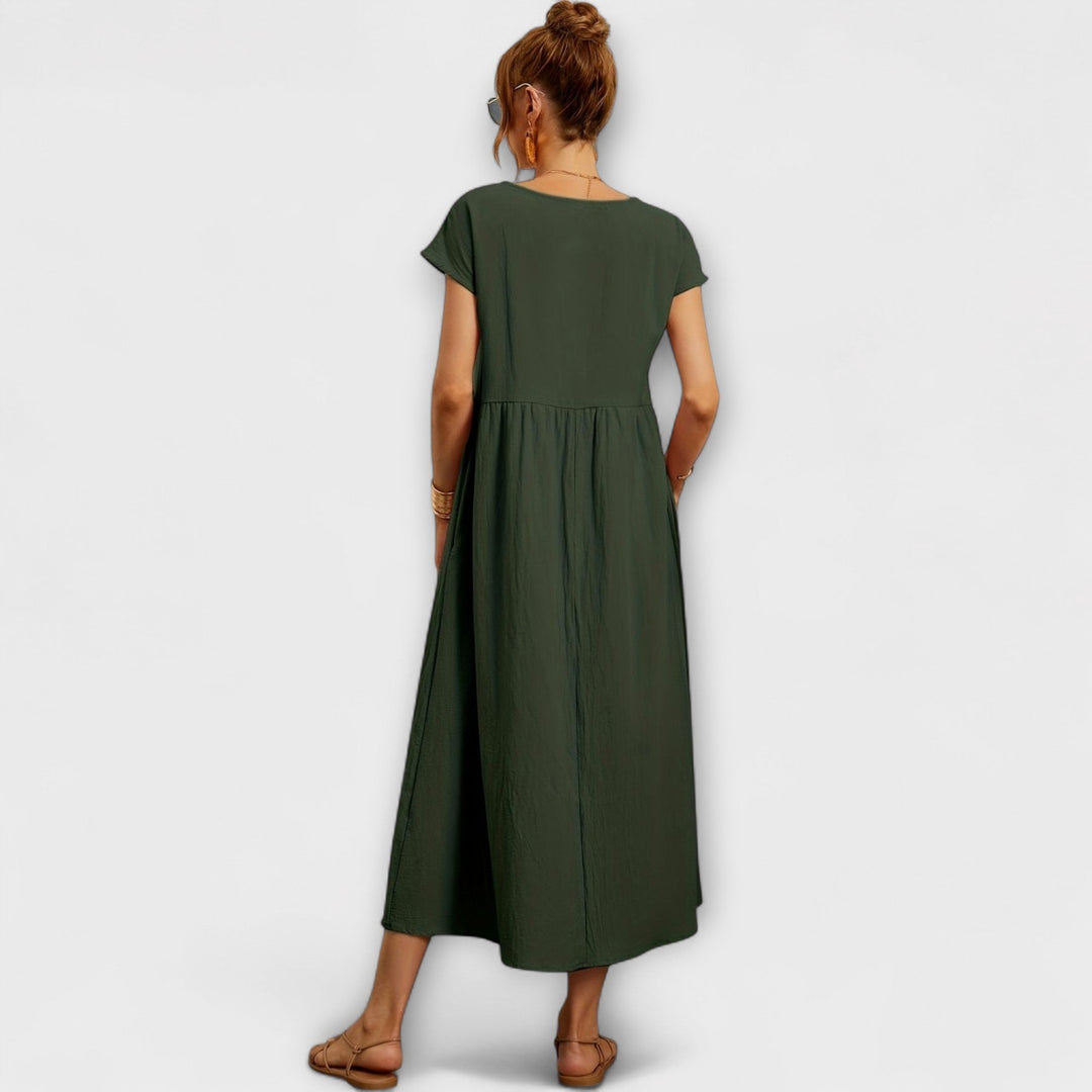 Marini | Raffinato vestito lungo da donna