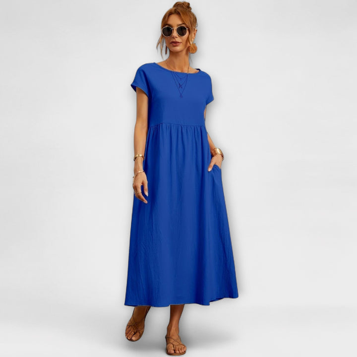 Marini | Raffinato vestito lungo da donna
