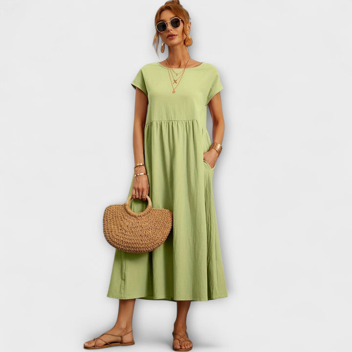 Marini | Raffinato vestito lungo da donna