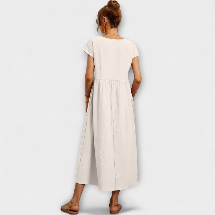 Marini | Raffinato vestito lungo da donna