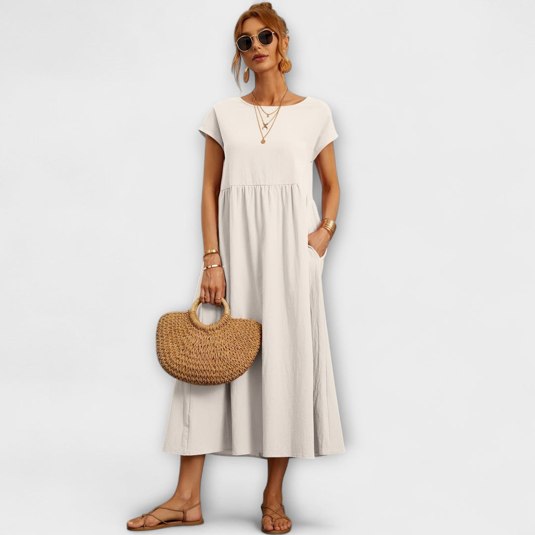 Marini | Raffinato vestito lungo da donna