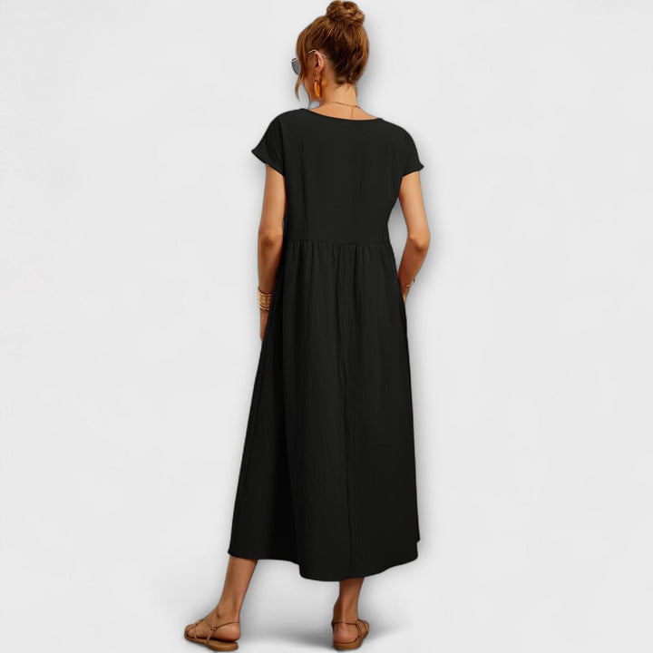 Marini | Raffinato vestito lungo da donna