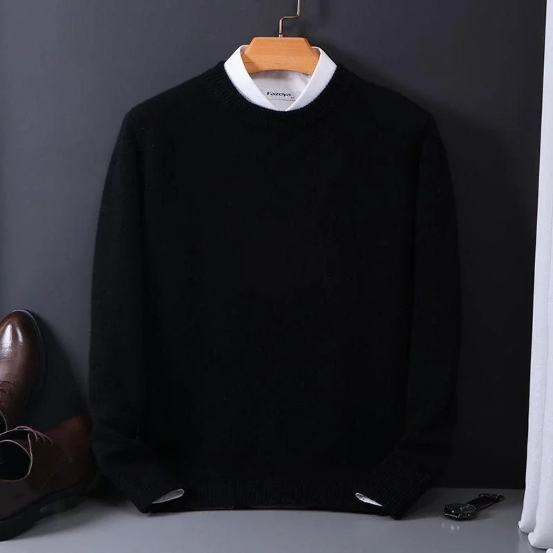 Thierry | Wool Round Neck Jumper