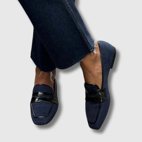 Nora™ | Mocassini Chic in Suède