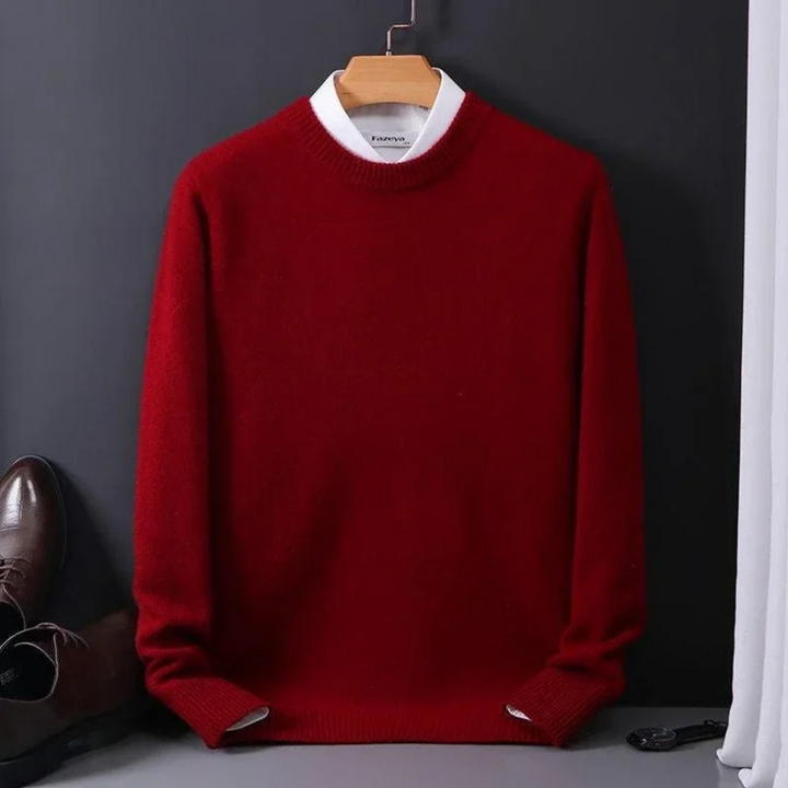 Thierry | Wool Round Neck Jumper