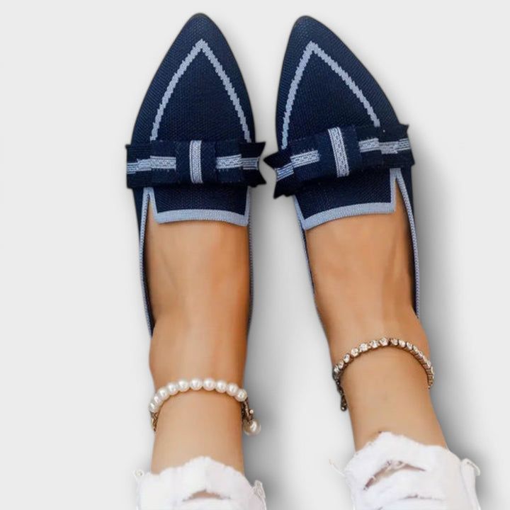 Marini | Scarpe flat con design annodato