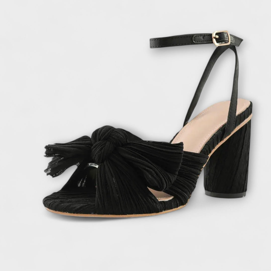 Fee - Sandals with Thick Bow