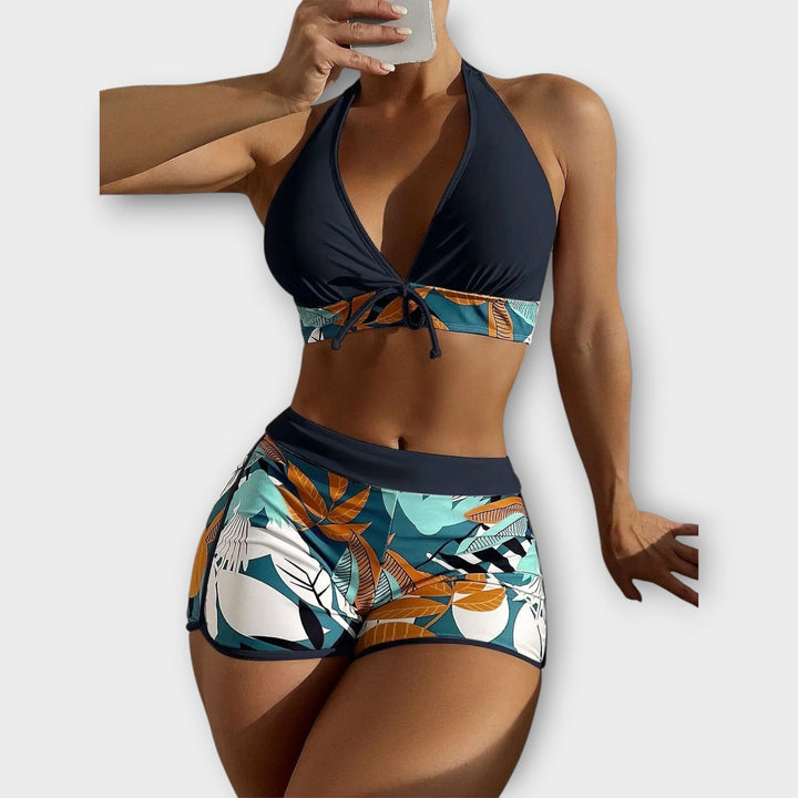 Marini | Set bikini a vita alta