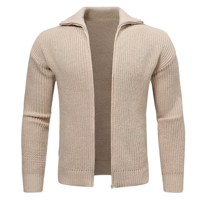 Marini | Raffinato cardigan con zip da donna