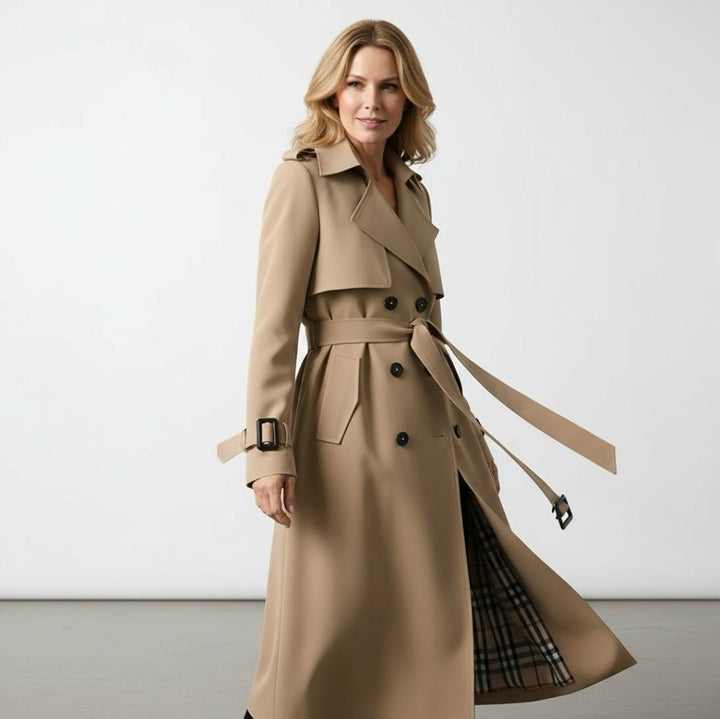 Vespara–Trench-coat elegante dallo stile intramontabile