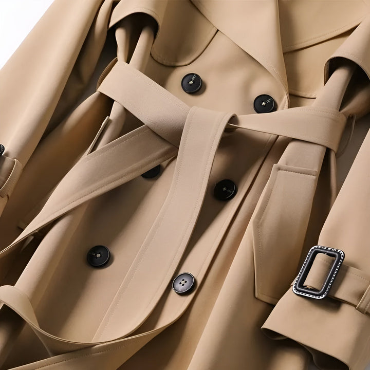 Vespara–Trench-coat elegante dallo stile intramontabile