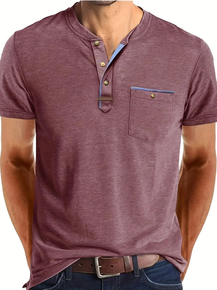 Marini | T-shirt elegante con tasca